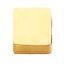80830:74448:P 14kt Yellow 9mm Square Bracelet Slide