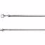 CH271:139520:P Sterling Silver 4.25mm Oval Snake 20" Chain