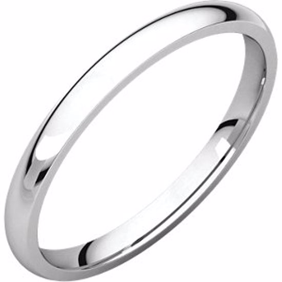 IRL5.5:212238:P Platinum 2mm Light Comfort Fit Band
