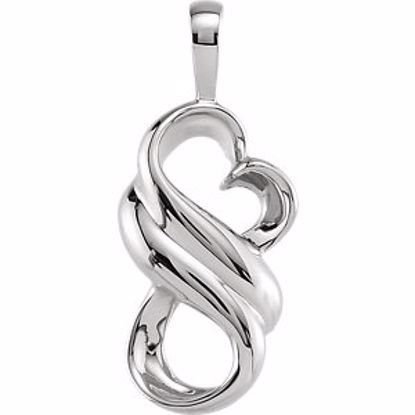 80650:225068:P Platinum Fashion Pendant