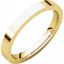 FIR11.5:225677:P 14kt Yellow 2.5mm Flat Comfort Fit Band