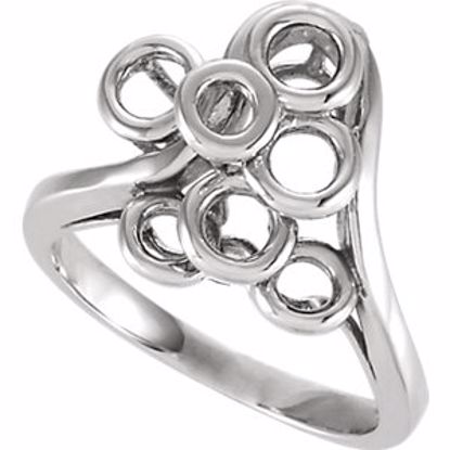 4142:226193:P Platinum Freeform Ring