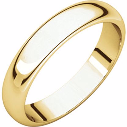 HR6:50838:P 10kt Yellow 4mm Half Round Band