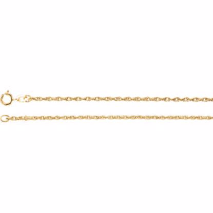 CH70:92971:P 14kt Yellow 1.5mm Rope 7" Chain
