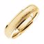 5639:72377:P 14kt Yellow Comfort Fit 6mm Milgrain Band with Florentine Finish Size 11