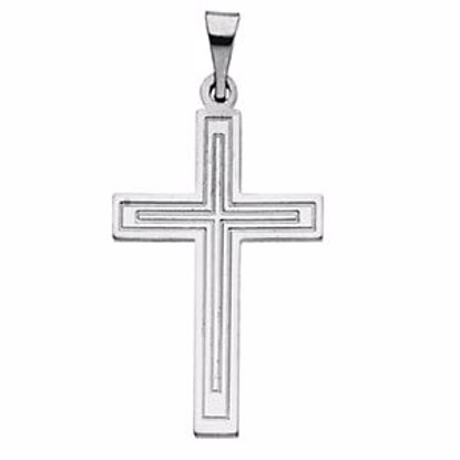 R4024:123078:P Cross Pendant