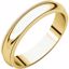 MG10:142144:P 10kt Yellow 4mm Milgrain Band