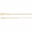 CH489:244829:P 14kt Yellow 1.3mm Solid Box 16" Chain