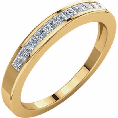 62178:262411:P 14kt Yellow 1/3 CTW Diamond Anniversary Band Size 6