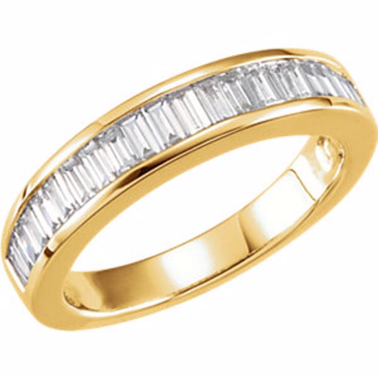 62185:262750:P 14kt Yellow 3/4 CTW Diamond Anniversary Ring Size 5