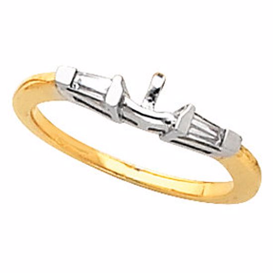 62214:268740:P 14kt Yellow & White 1/3 CTW Diamond Band