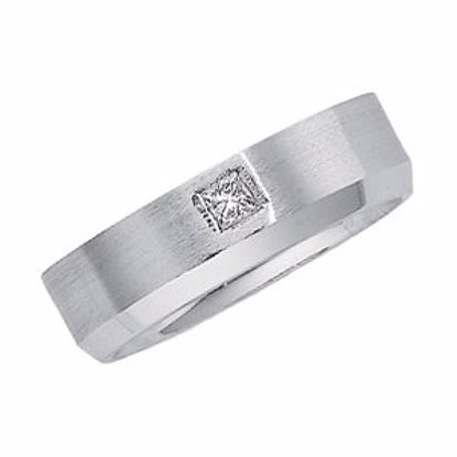 63475:290937:P 14kt White 1/6 CTW Diamond Band Size 7