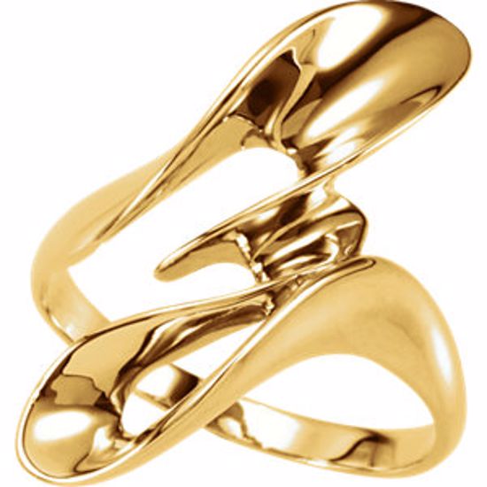 5488:34872:P 14kt Yellow Fashion Ring