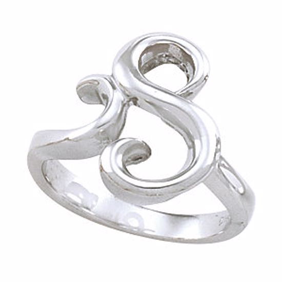 5808:122619:P 14kt White Freeform Ring