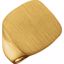 9601:123808:P 14kt Yellow 20mm Men's Signet Ring with Brush Top Finish