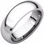 IR6.5:138652:P 14kt White 6mm Comfort Fit Band