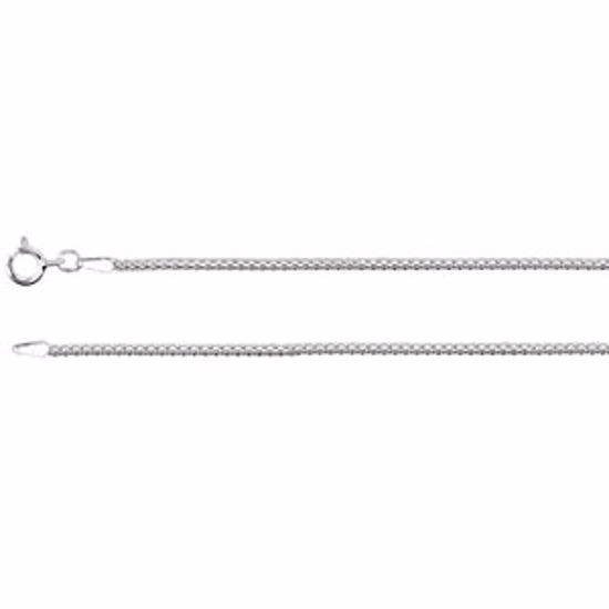 CH445:240182:P Sterling Silver Popcorn Chain 1.75mm 