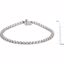 60871:251671:P 14kt White 2 1/5 CTW Diamond Line Bracelet