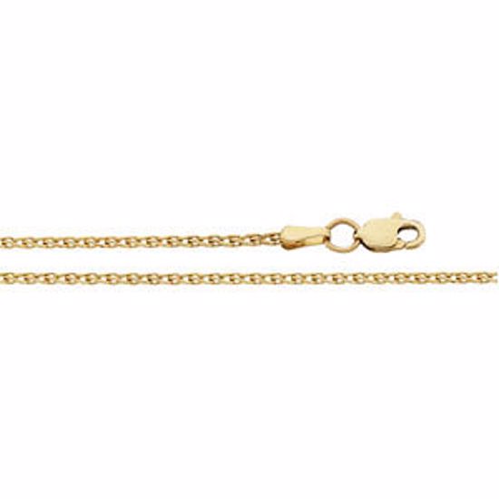 CH179:244324:P 14kt Yellow 1.5mm Diamond Cut Wheat 20" Chain
