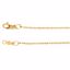 CH470:244038:P 14kt Yellow 1mm Rope 16" Chain