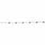 61540:261829:P Line Blue Sapphire & Diamond Bracelet