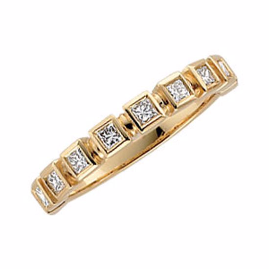 62276:274383:P 14kt Yellow 3/8 CTW Diamond Anniversary Band