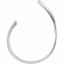 82363:289289:P 14kt White Pendant Mounting for 12mm Pearl
