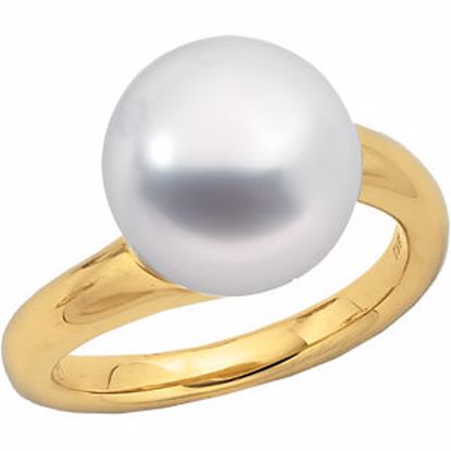 63089:291751:P  South Sea Cultured Pearl Ring