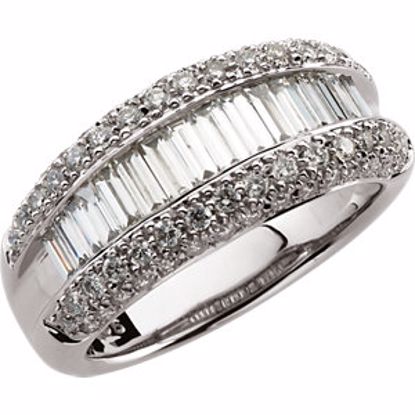 63586:296719:P 14kt White 1 1/2 CTW Diamond Ring