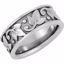 50399:286476:P Leaf Design 8mm Bands