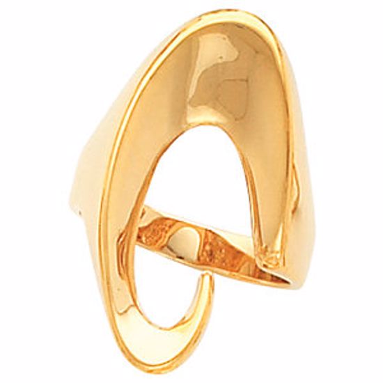 5426:24253:P 14kt Yellow Fashion Ring 
