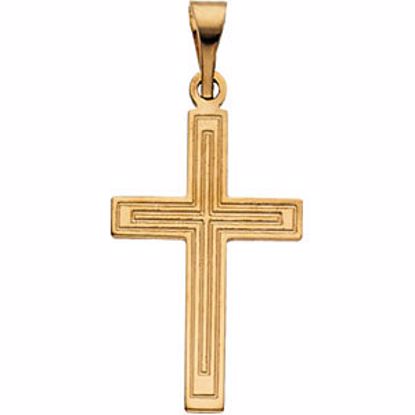 R4024:62703:P Cross Pendant