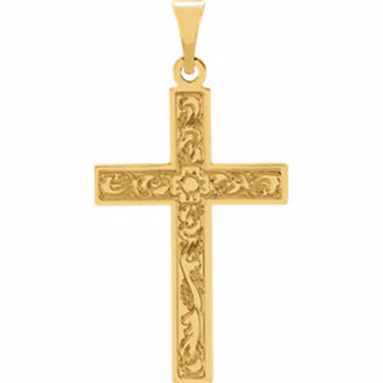 R16161:67667:P Design Cross Pendant