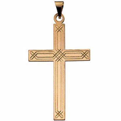 R16165:67685:P Cross Pendant