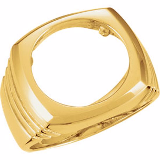 9262:89831:P Men's Coin Ring