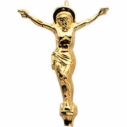 R16406:103703:P 14kt Yellow 23x17mm Crucifix Pendant