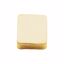 80831:74466:P 10kt Yellow 11mm Square Bracelet Slide 
