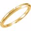 5790:115305:P 10kt Yellow #1 Band with One-Notch