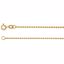 CH119:120450:P 14kt Yellow Solid Bead 24" Chain