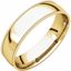 MGRL10.5:138197:P 14kt Yellow 5mm Light Comfort Fit Milgrain Band 