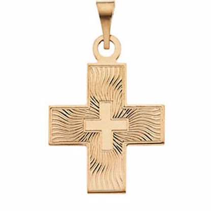 R41035:163236:P Greek Cross Pendant