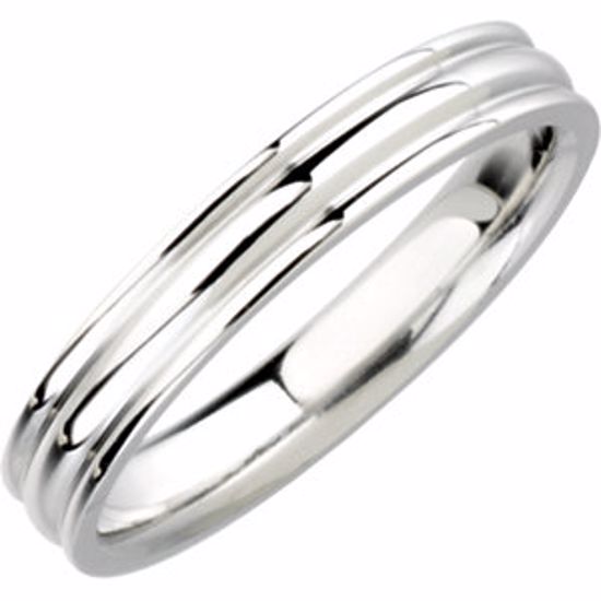 5983:143820:P Platinum Comfort Fit Design Band Size 9