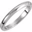 50111:212728:P Solstice Solitaire® Tapered Knife Edge Band