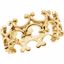 5132:244616:P 14kt Yellow  7.5mm Fashion Design Band Size 8