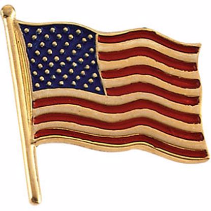 R16753:247102:P American Flag Lapel Pin