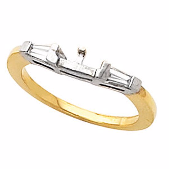 62236:273050:P 18kt Yellow & Platinum 1/3 CTW Diamond Band