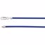 CH563:287221:P 1.5 mm Cobalt Blue Rubber Cord Necklace 1.5mm