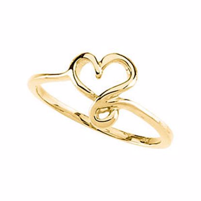 5145:6237:P Freeform Heart Ring
