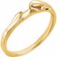 4560:5738:P 14kt Yellow Remount Ring