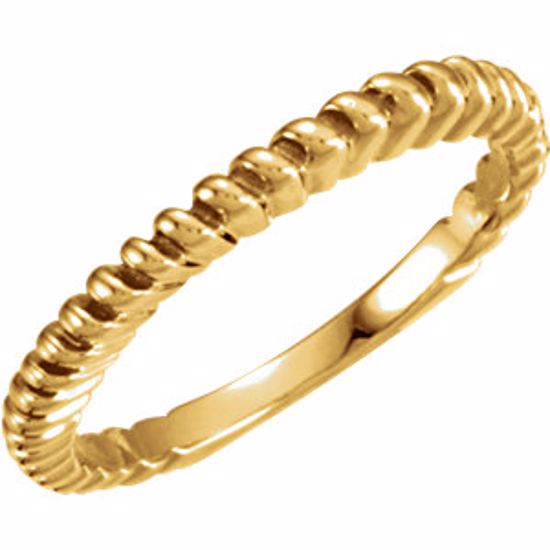 4784:19698:P 14kt Yellow 2mm Fancy Band